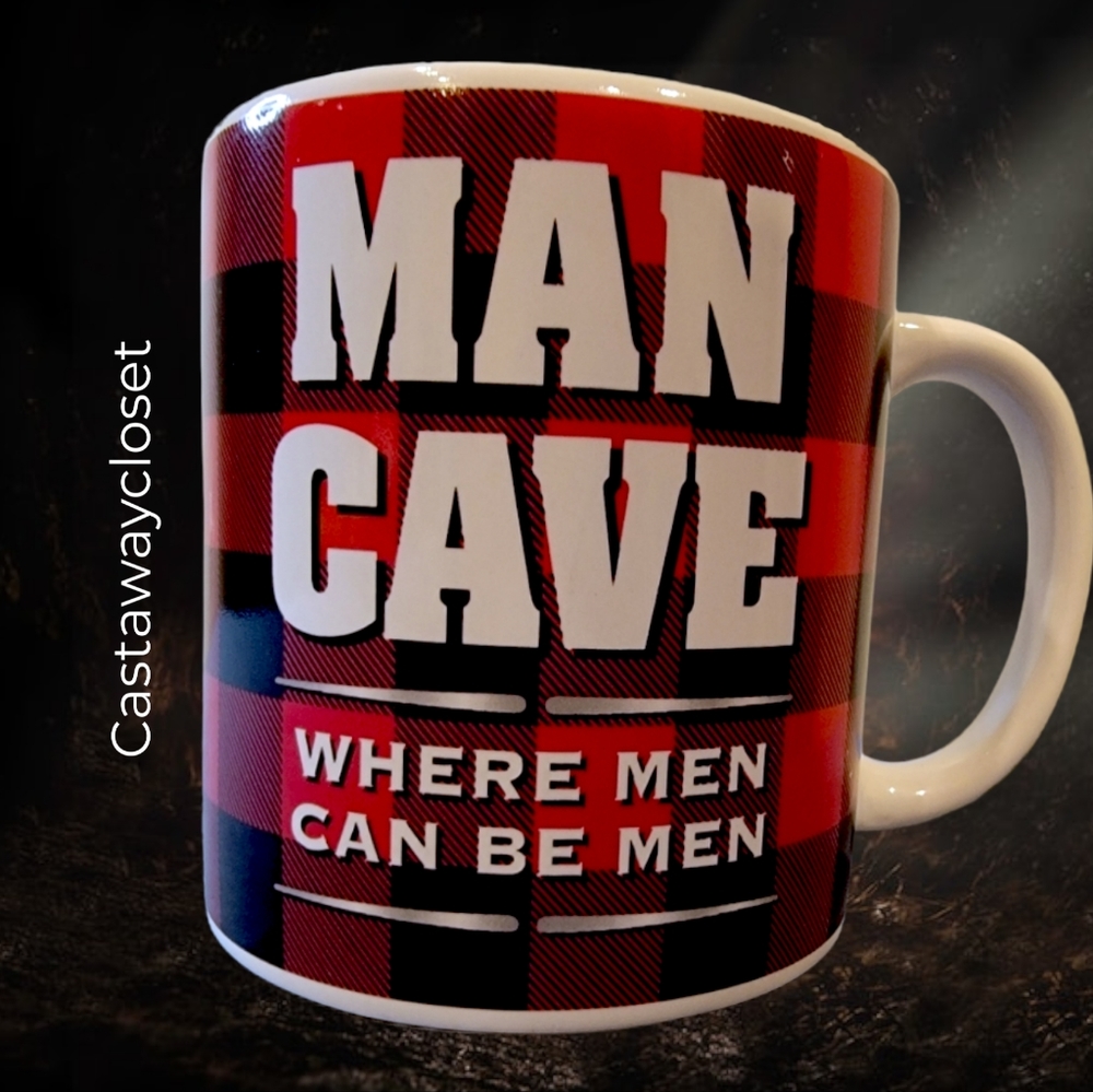 Oversized Man Cave Coffee Mug